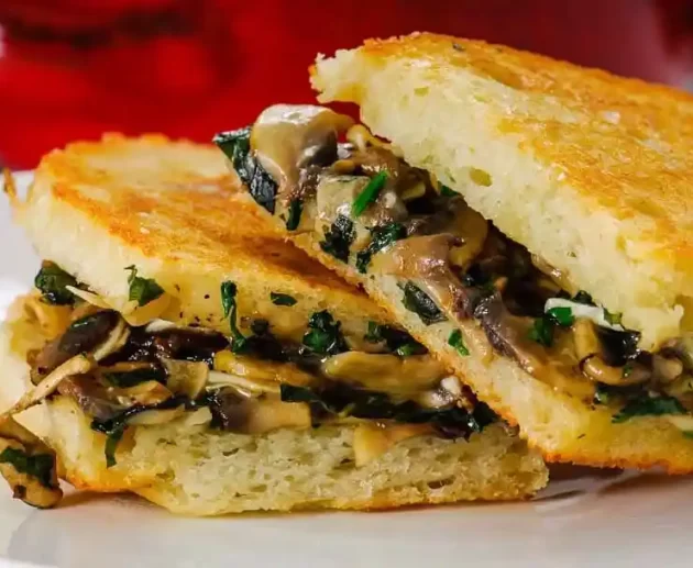 Roasted Mushroom Sandwich