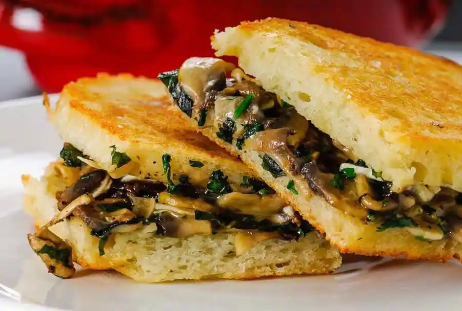 Roasted Mushroom Sandwich