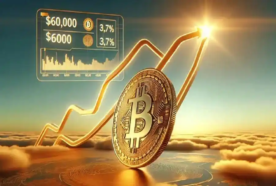 Bitcoin Surges to 60,000