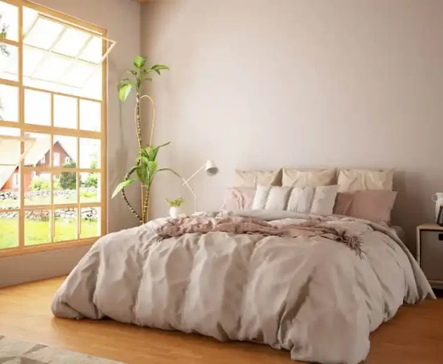 serene and soothing bedroom