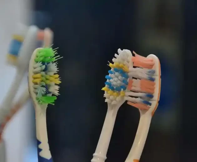 plastic toothbrush