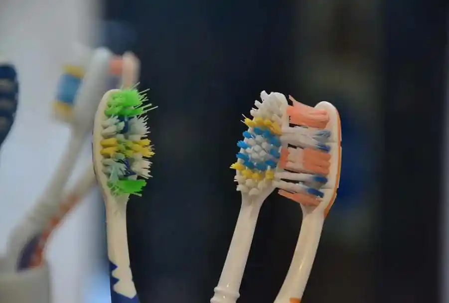 plastic toothbrush