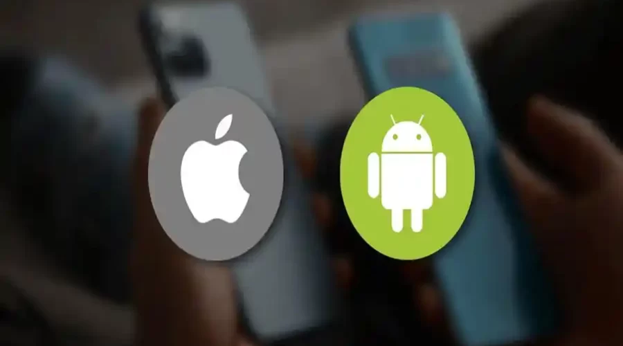 Android and iPhone