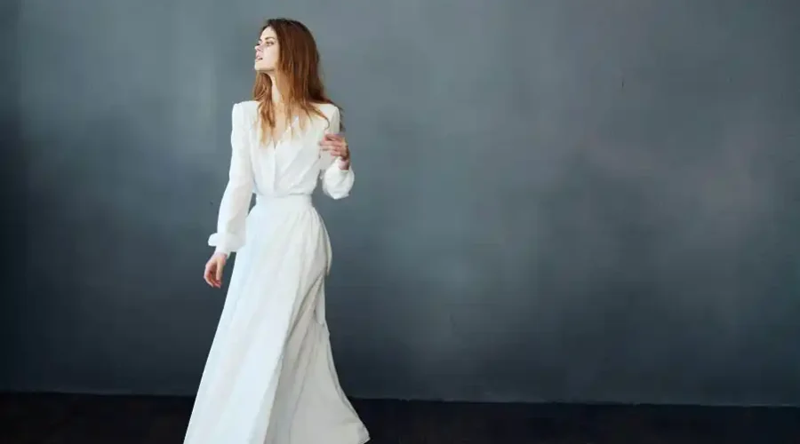 long sleeve maxi dress